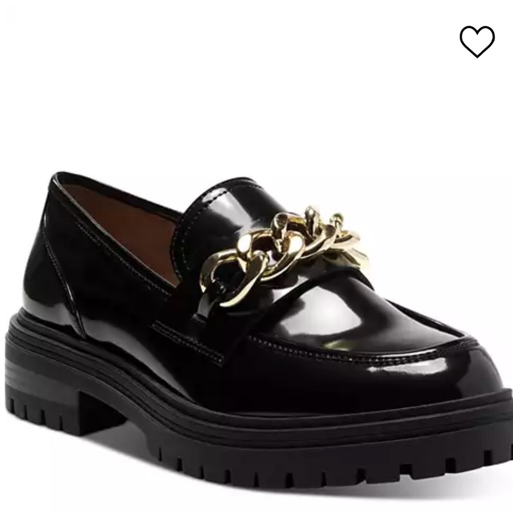I.N.C. International Concepts Brea Chain Trimmed Lug Sole Women’s Loafer NWT